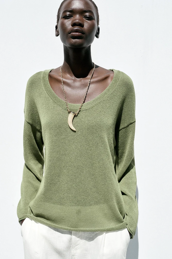 PULL RUSTIQUE EN MAILLE