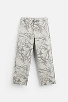 PRINTED CARPENTER PANTS