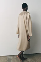 KIMONO LONG BRODÉ AVEC FANTAISIE