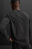 LONG SLEEVE PERFORATED T-SHIRT