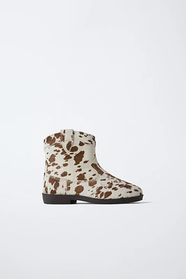 BOTTES STYLE COW-BOY EN CUIR