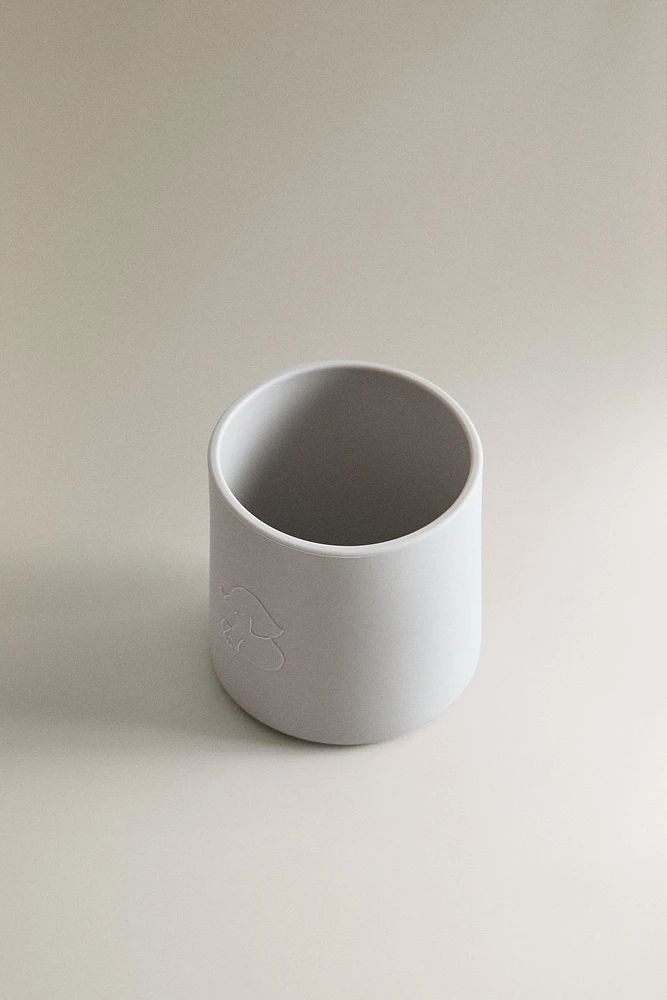 VERRE ENFANT SILICONE ÉLÉPHANT