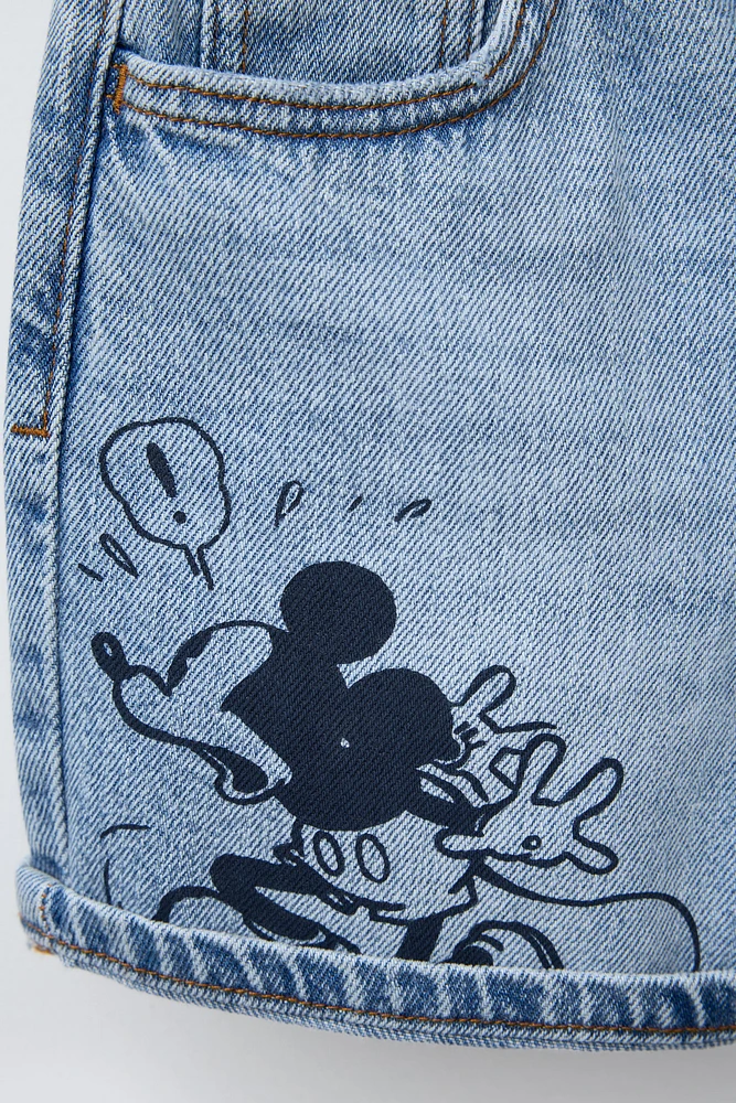 BERMUDA EN DENIM MICKEY MOUSE © DISNEY