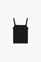 SQUARE NECK SHIRT