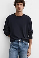 BASIC VISCOSE BLEND SWEATER