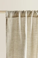 MEDIUM OPACITY FADED LINEN CURTAIN