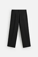 REGULAR FIT SUIT PANTS