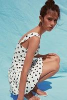 POLKA DOT BALLOON DRESS