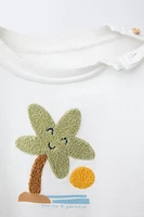 CURLY PALM SWEATSHIRT
