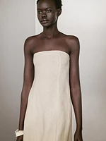 Robe longue bustier