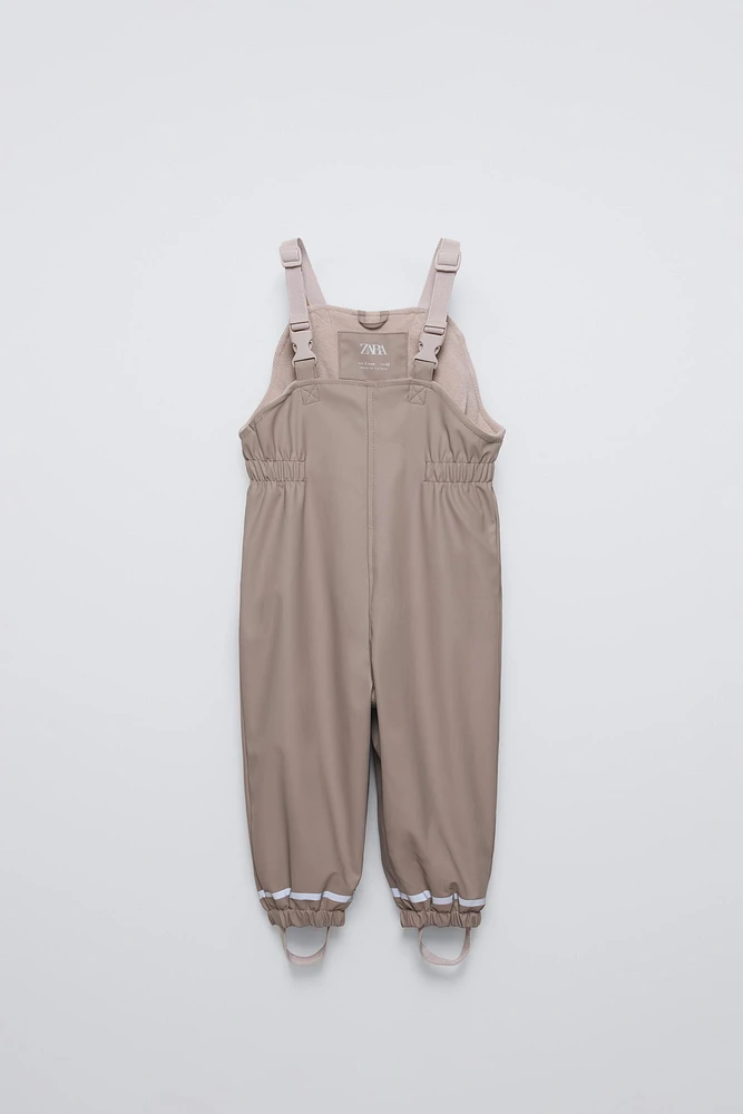 RUBBERIZED WATER RESISTANT OVERALLS