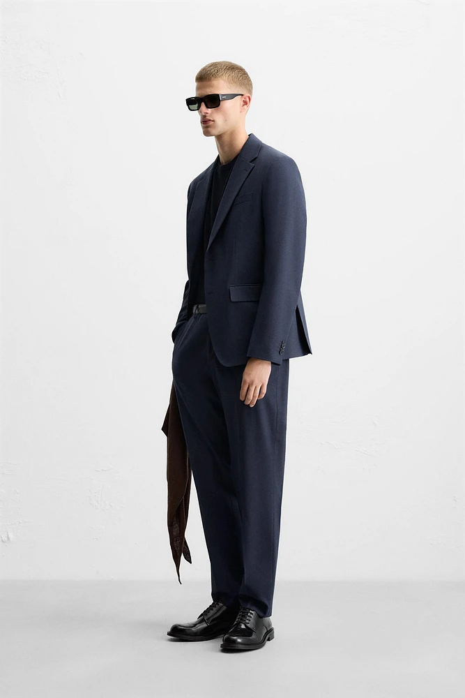 PLAID SUIT PANTS