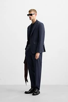 PLAID SUIT PANTS