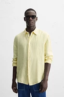 CHEMISE 100 % LIN