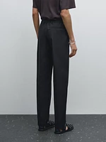 100% cotton jogger fit trousers