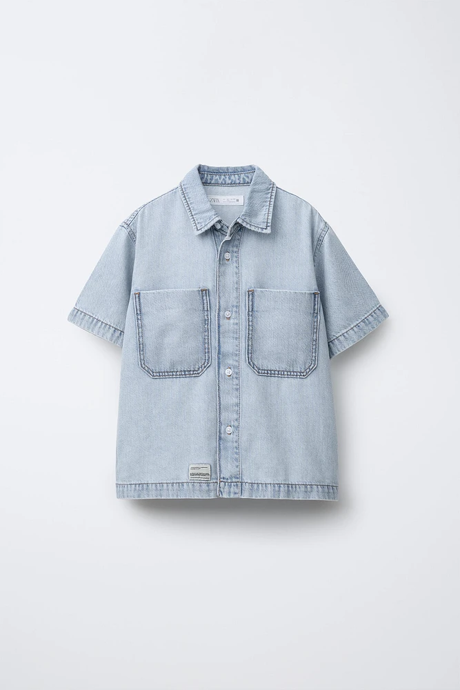 CHEMISE DENIM FLUIDE