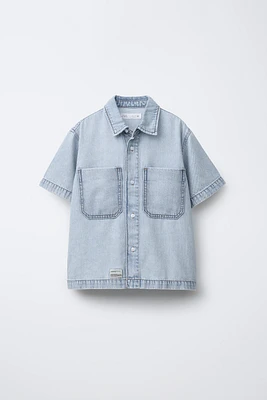 CHEMISE DENIM FLUIDE