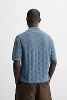 CHEMISE EN MAILLE LOSANGES