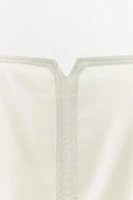 SATIN EFFECT TANK TOP