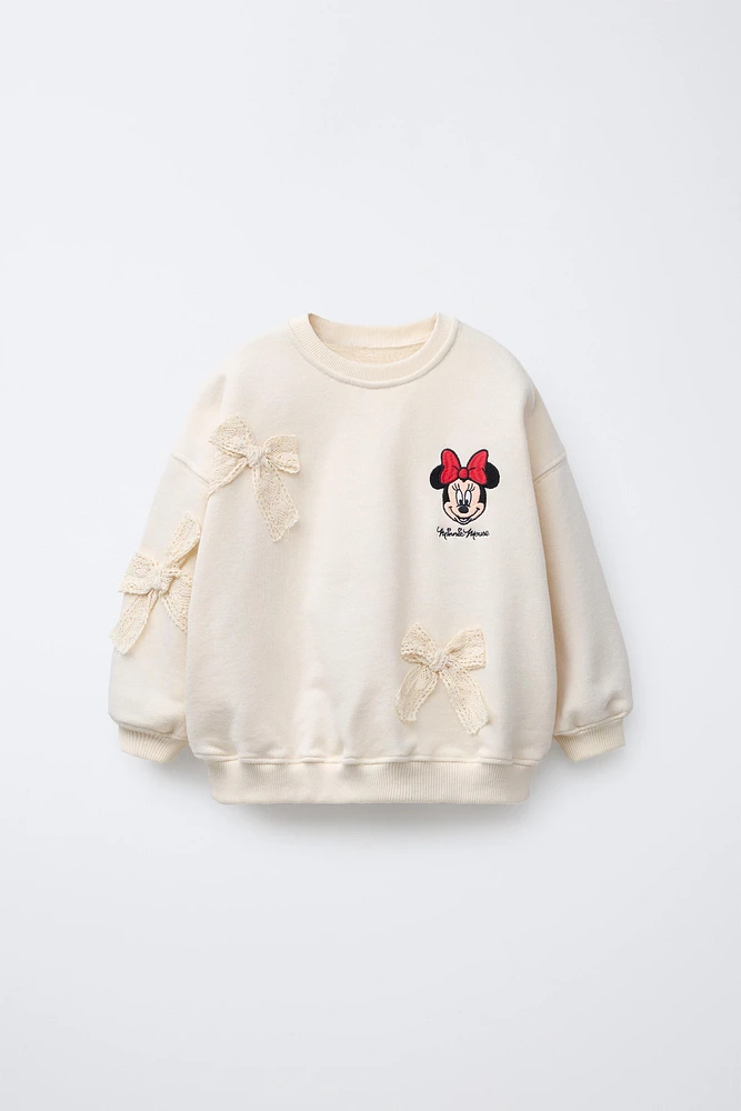 MINNIE MOUSE © DISNEY EMBROIDERED SWEATSHIRT