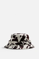 ANIMAL PRINT BUCKET HAT