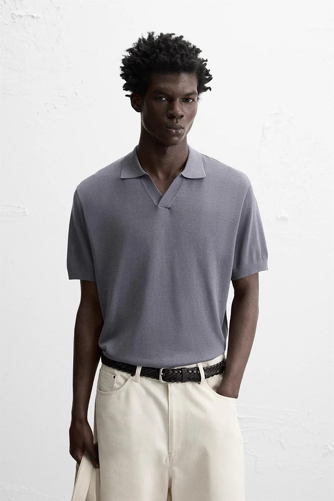 POLO EN MAILLE