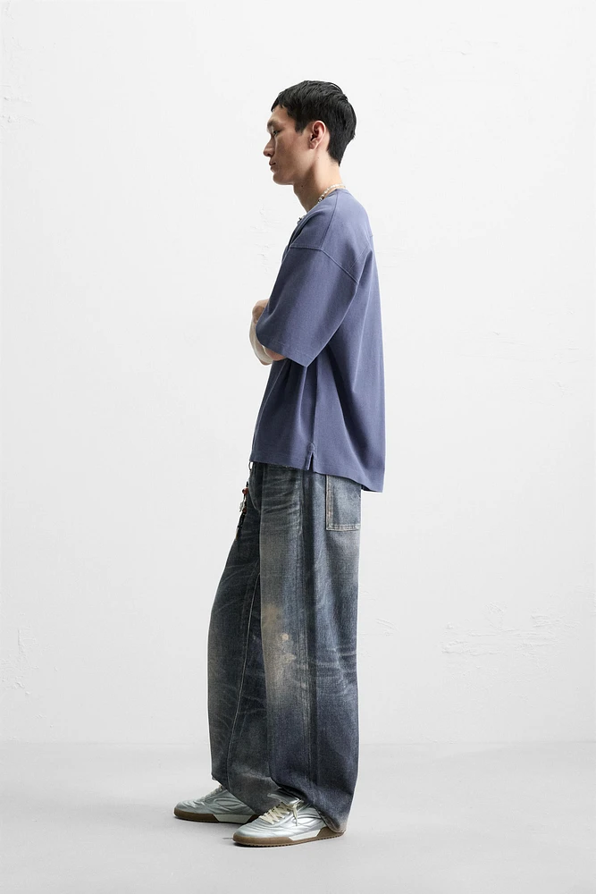 WASHED STRUCTURE T-SHIRT