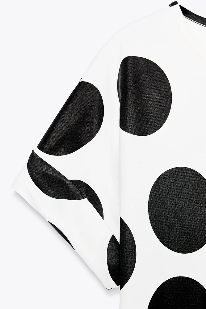 POLKA DOT TOP ZW COLLECTION