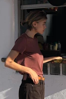 WASHED SHORT SLEEVE T-SHIRT