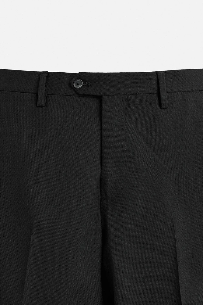 100% WOOL SUIT PANTS
