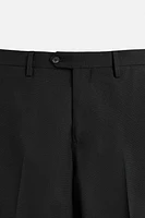 100% WOOL SUIT PANTS