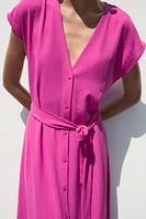 ROBE FLUIDE CEINTURE