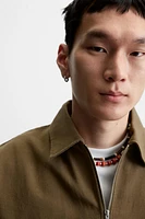 ZIPPER POLO SHIRT