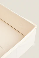 FOLDABLE STORAGE BOX WITH LID