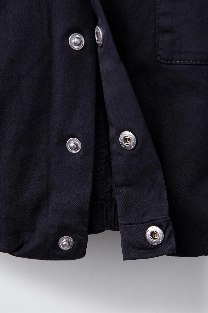 LOGO HOODED JACKET