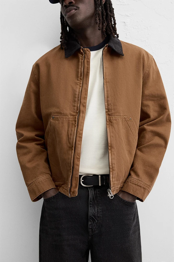 COMBINATION LAPEL JACKET