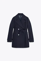 BELTED MIDI TRENCH COAT