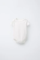 THREE-PACK OF BASIC ROUND NECK BODYSUITS