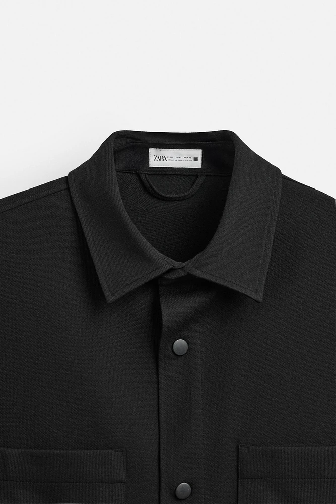 STRETCH OVERSHIRT