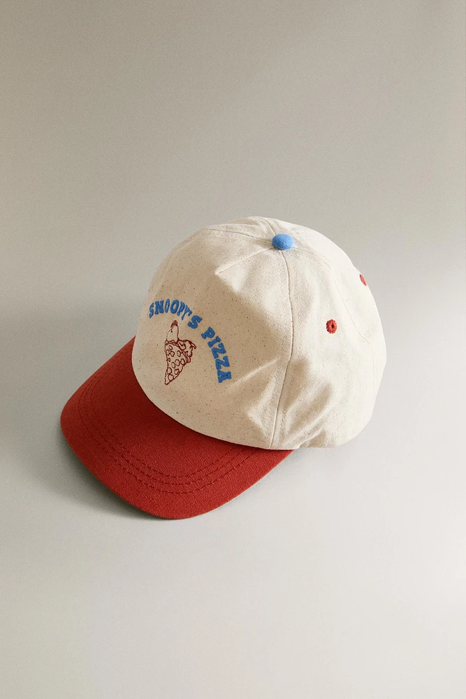 CHILDREN’S PEANUTS™ PIZZA COTTON CAP