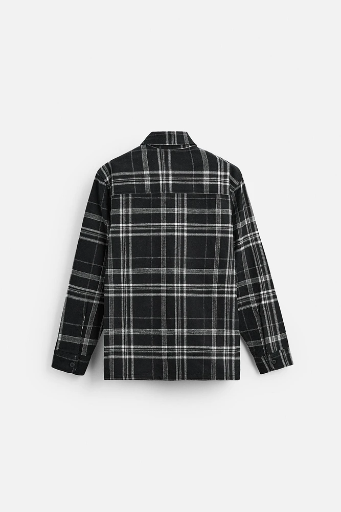 PLAID FLANNEL SHIRT