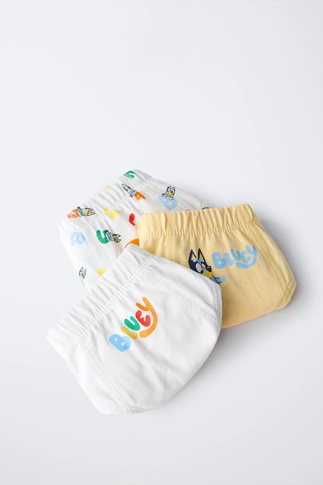 2-6 YEARS/ THREE-PACK OF BLUEY © LUDO STUDIO BRIEFS