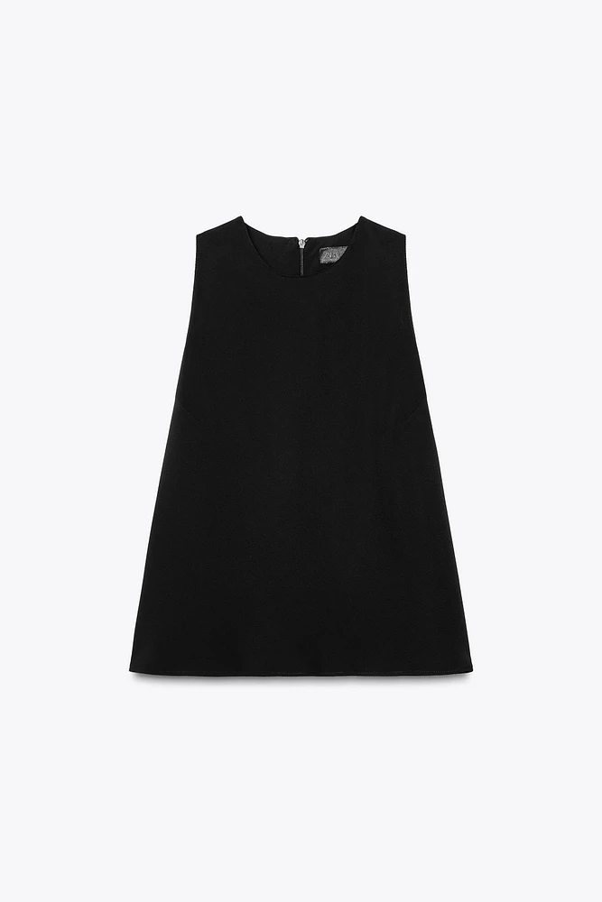 ZW COLLECTION CROSSED STRAP TOP