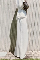 RUSTIC WIDE LEG RAMIE PANTS