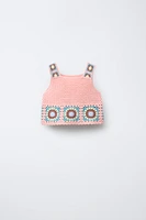TOP EN MAILLE CROCHET