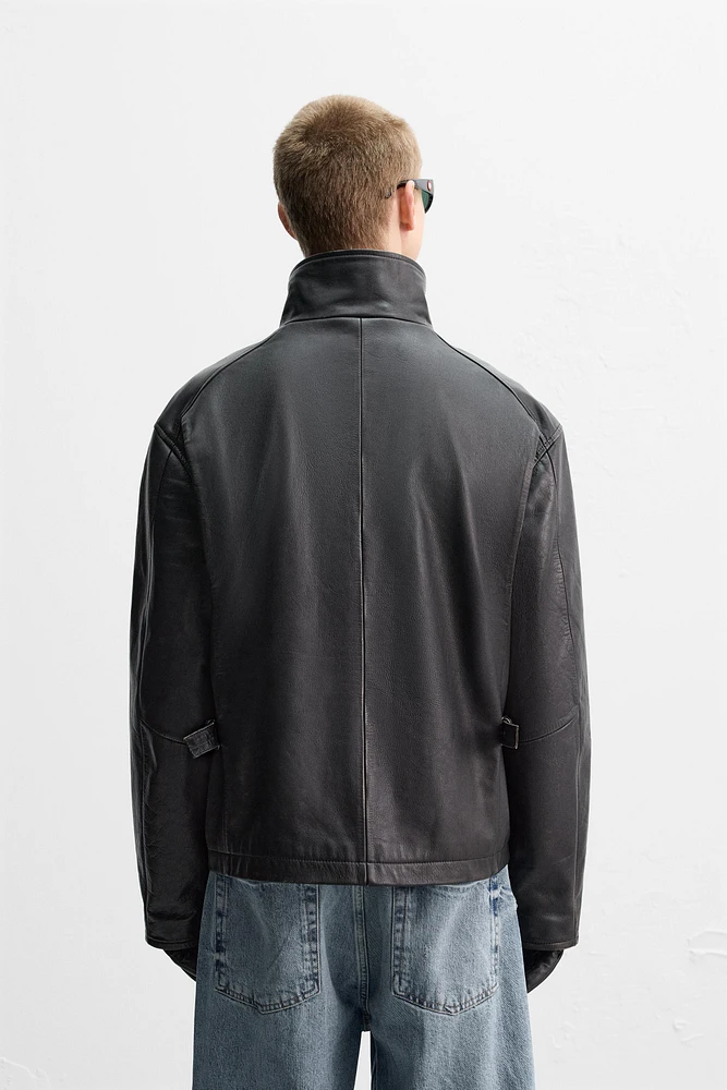 BLOUSON EN CUIR ÉDITION LIMITÉE