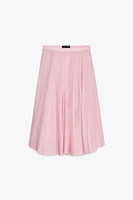 ZW COLLECTION FLared COTTON SKIRT