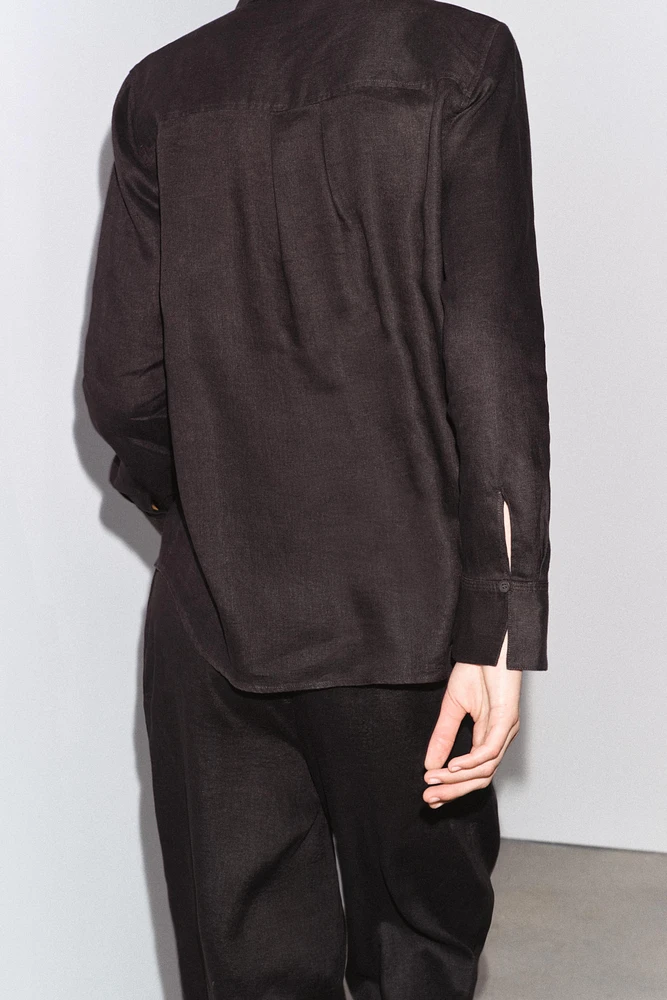 100% LINEN SHIRT ZW COLLECTION