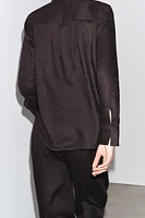 100% LINEN SHIRT ZW COLLECTION