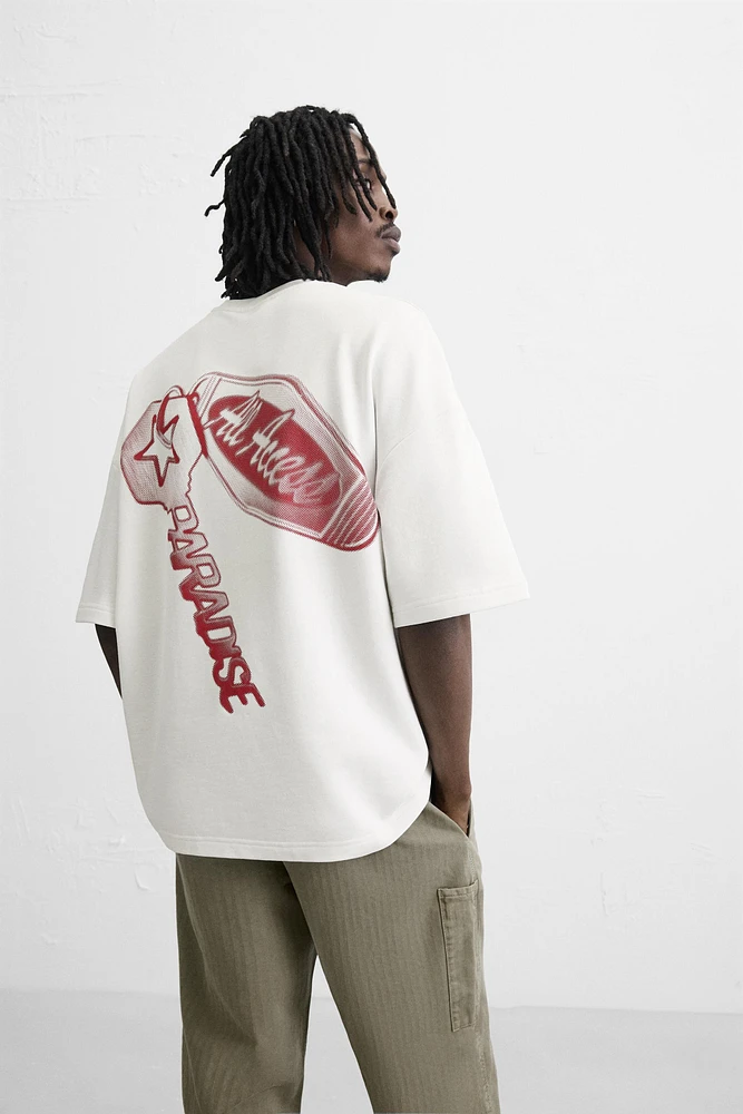 T-SHIRT IMPRIMÉS EN MATIÈRES VARIÉES